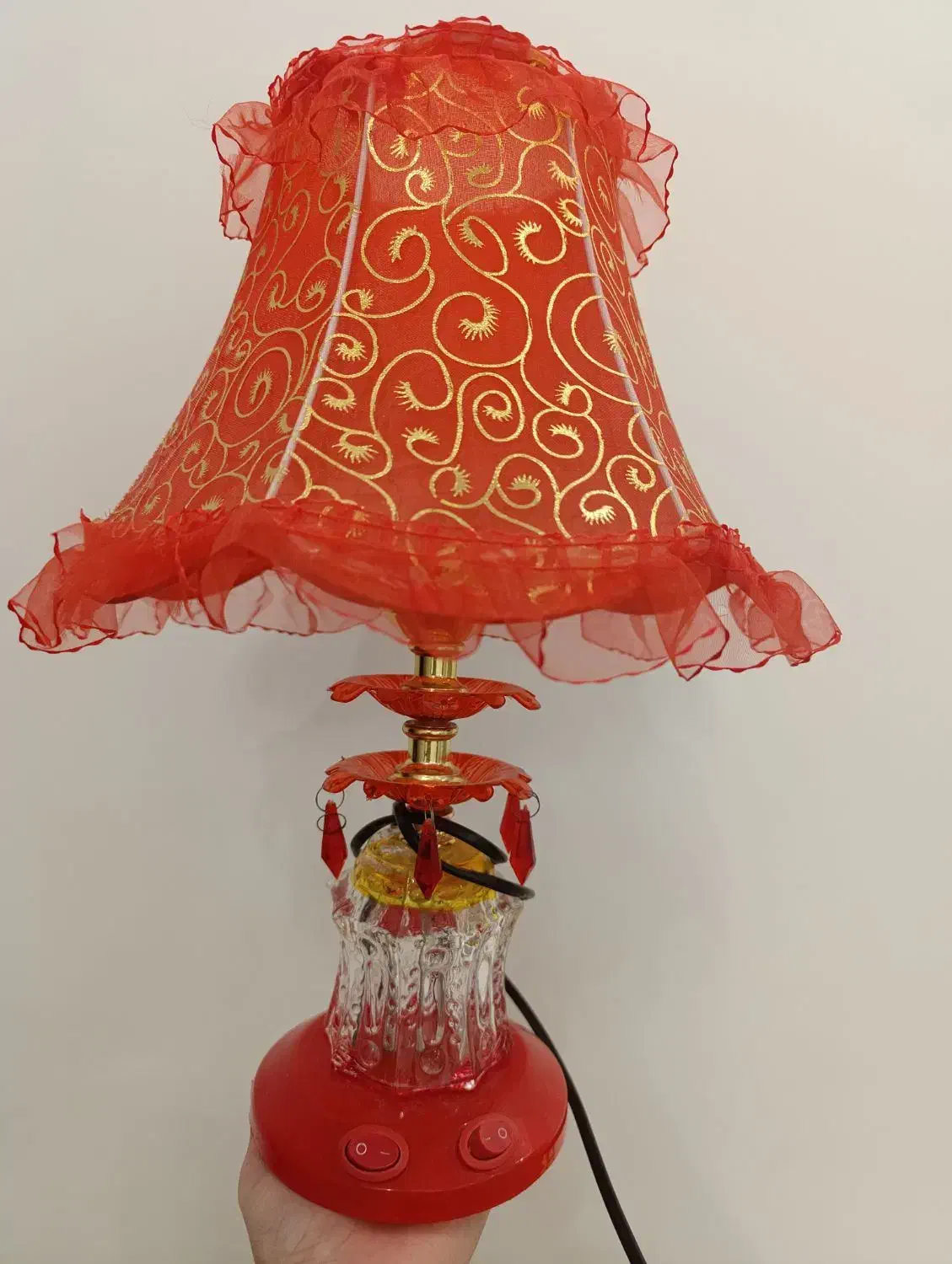 شب خواب|چراغ خواب و آباژور|قم, باجک یک|دیوار