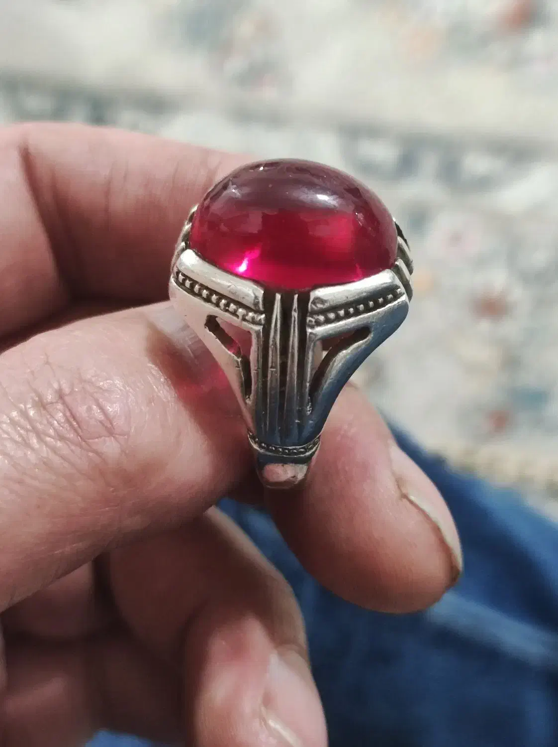 انگشتر یاقوت|جواهرات|اردبیل, |دیوار