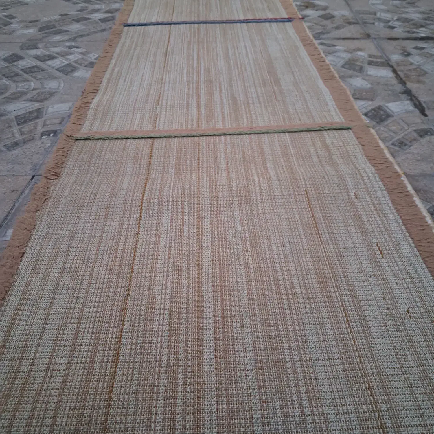 کناره گلیم خشک ۴عدد|گلیم، جاجیم، گبه|خرمآباد, |دیوار