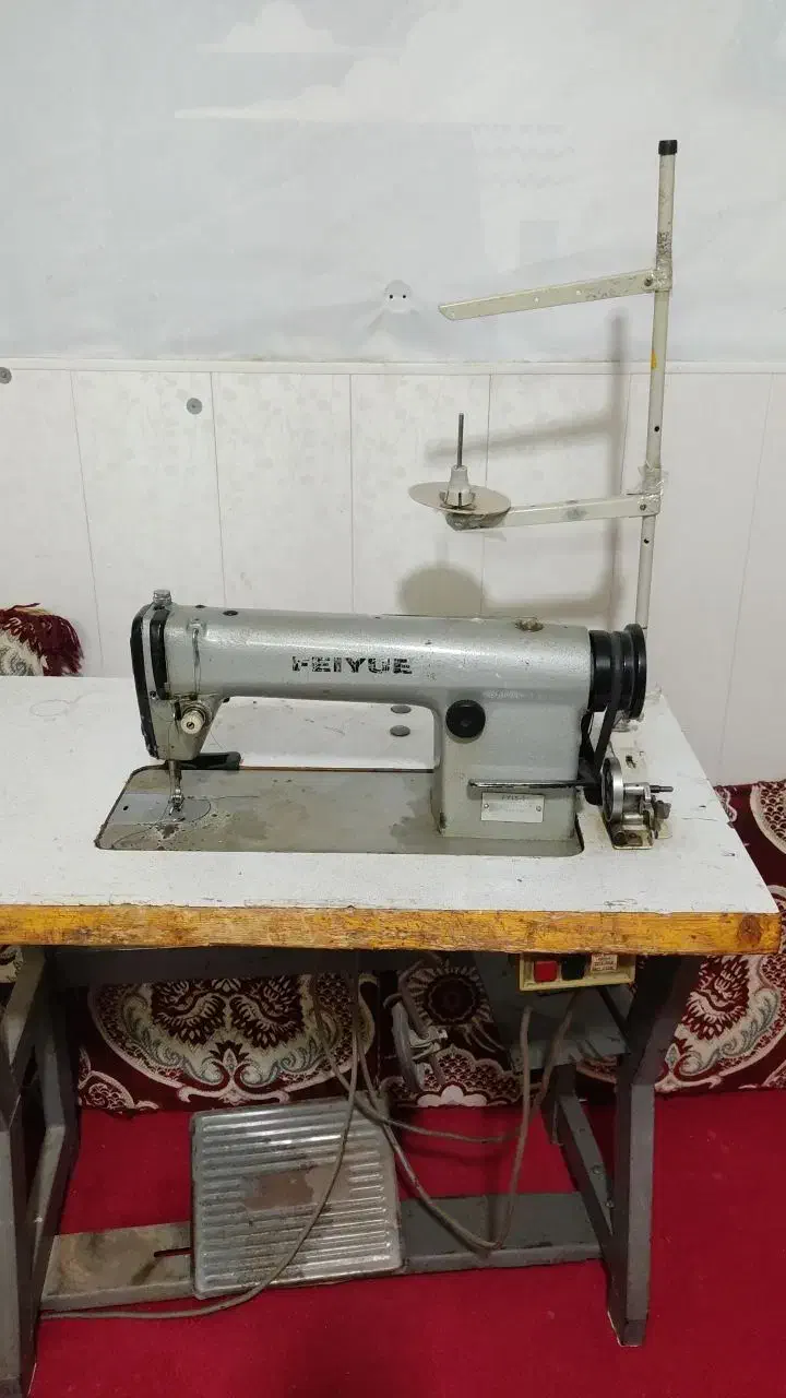 چرخ صنعتی مدل فیو|چرخ خیاطی و ریسندگی|تاکستان, |دیوار