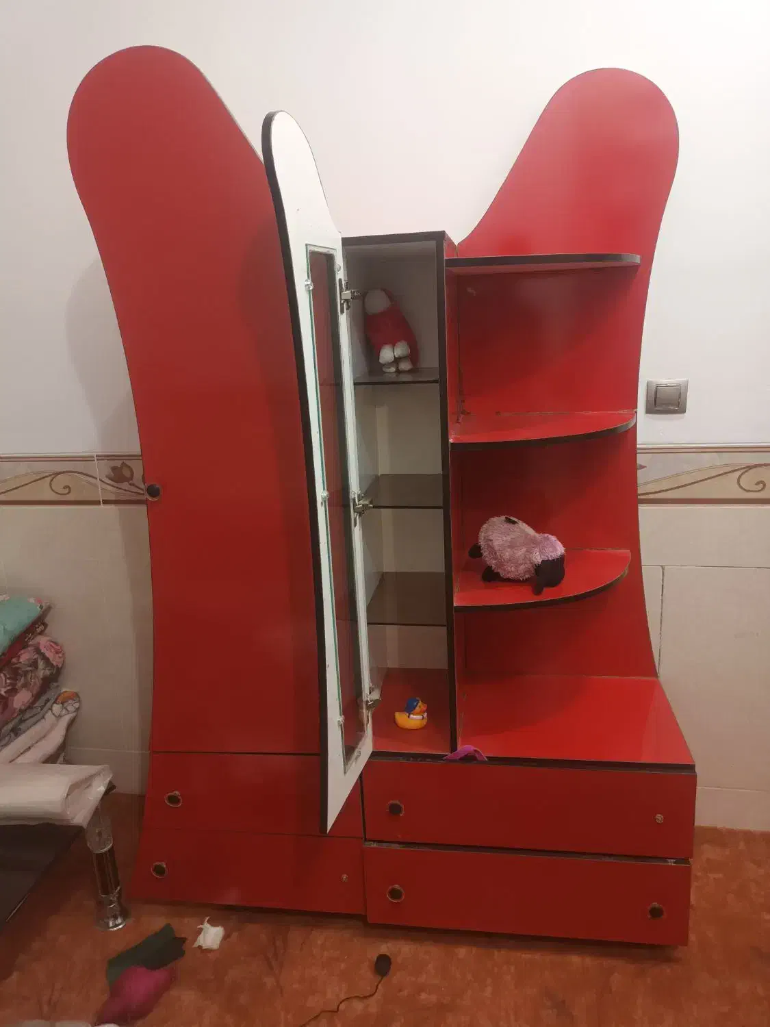 کمد بچه|جاکفشی، کمد، دراور|اشکذر, |دیوار