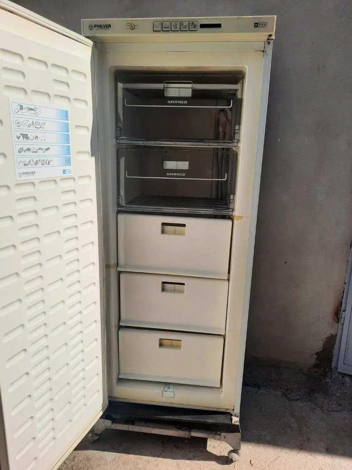 فریز فیلور|یخچال و فریزر|بومهن, |دیوار