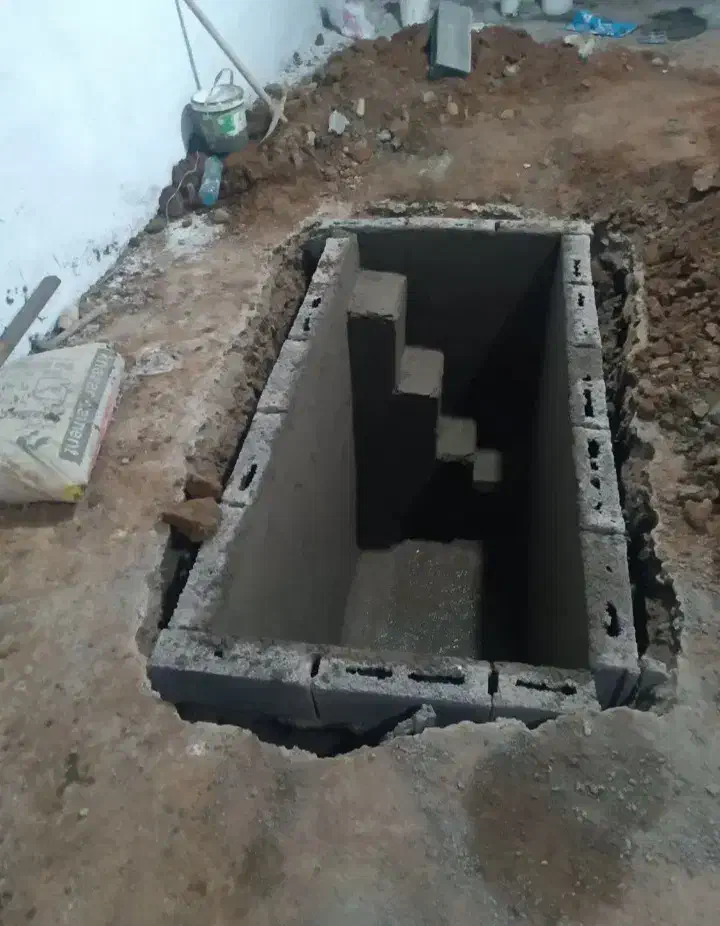 حَفر چاه فاضلاب،آب شرب، چال سرویس ،پی کَنی|خدمات پیشه و مهارت|نشتارود, |دیوار