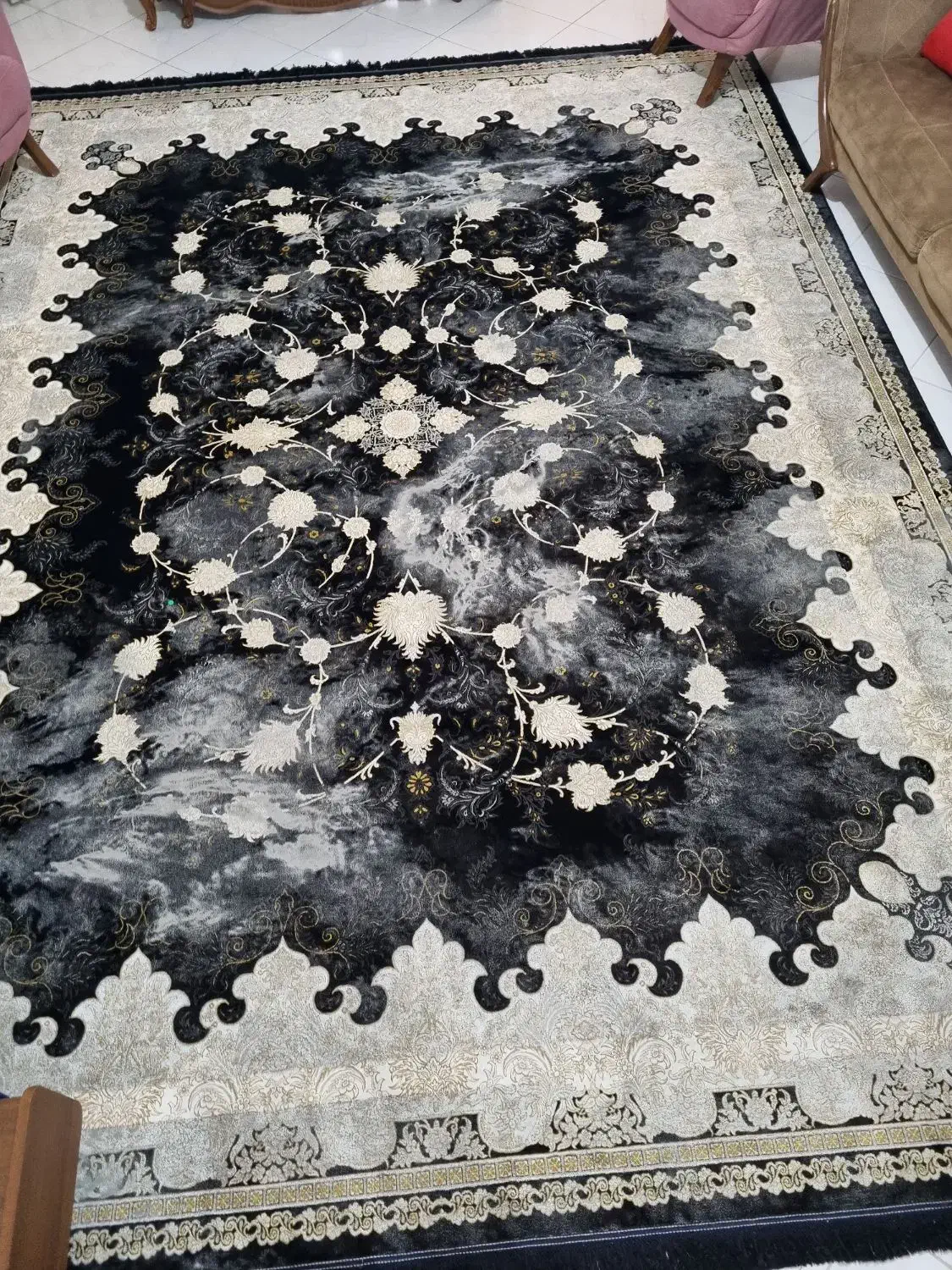 فرش 12 متری 1200 شانه|فرش|تالش, هشتپر|دیوار