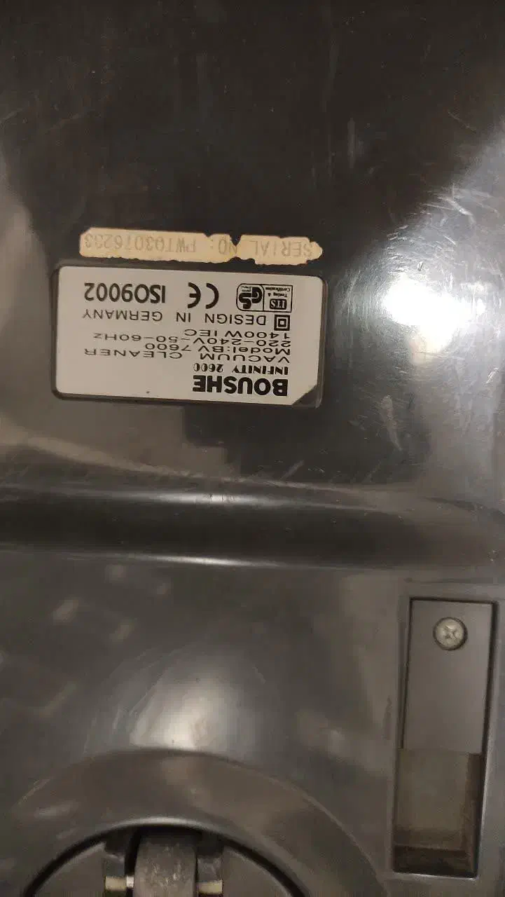 جاروبرقی بوش آلمانی1400وات سالم|جاروبرقی، جارو شارژی، بخارشو|گنبد کاووس, |دیوار