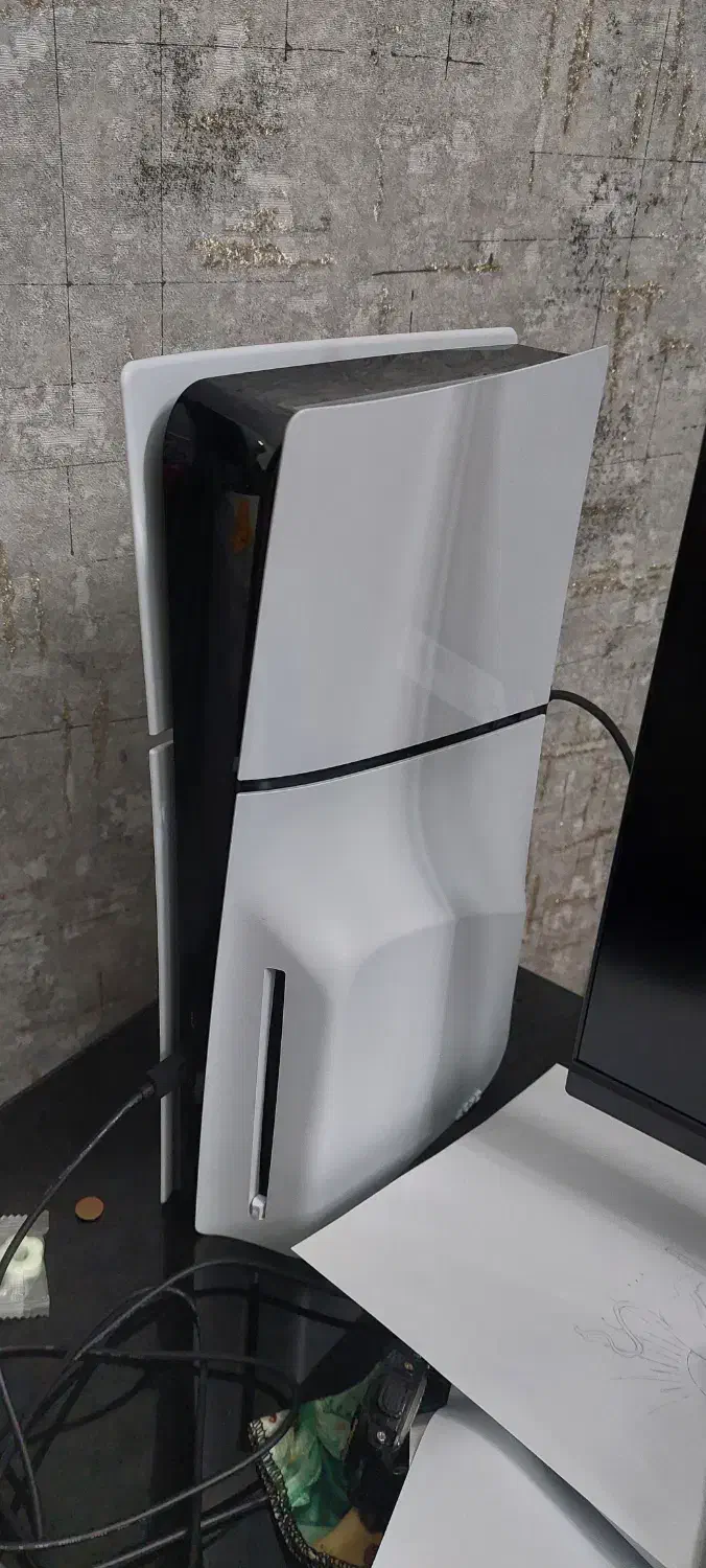 پلی استیشن 5 (ps5) اسلیم + پایه شارژر + 5بازی|کنسول، بازی ویدئویی و آنلاین|آمل, |دیوار