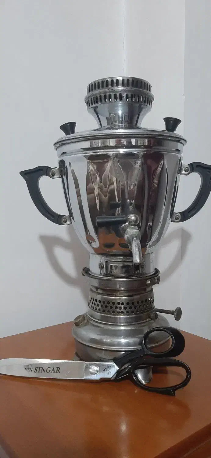 سماور ۳لیتری عالی ساز|کلکسیون اشیاء عتیقه|همدان, |دیوار