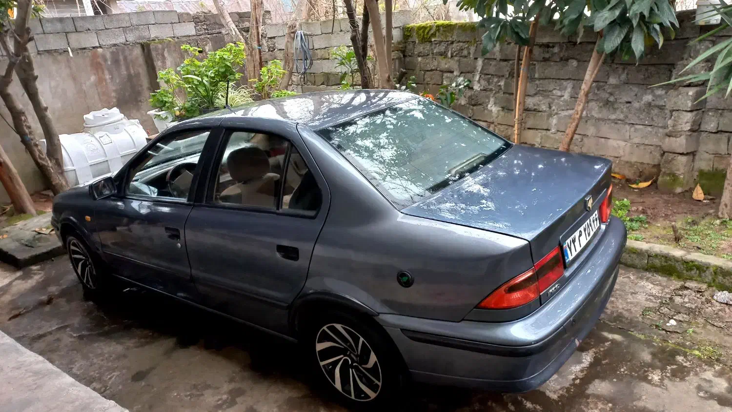 سمند ef7دوگانه کارخانه|خودرو سواری و وانت|رشت, باهنر|دیوار