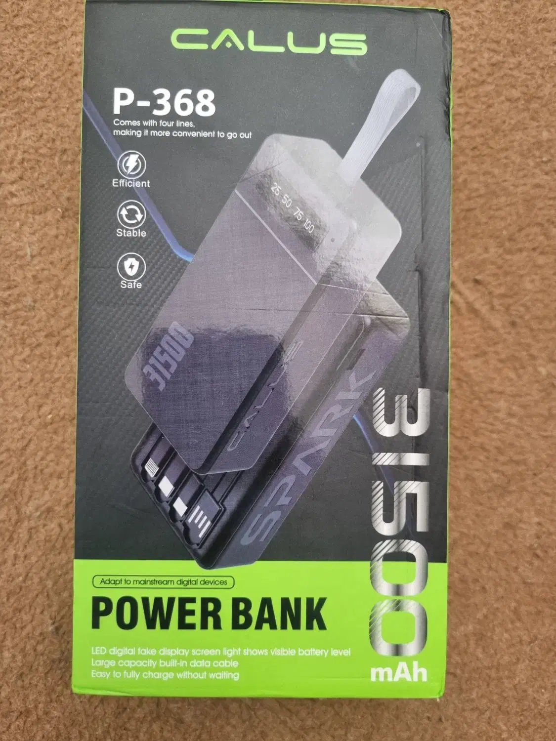 پاور بانک 31500 کالوس|لوازم جانبی موبایل و تبلت|سبزوار, کاشفی شمالی (دادگستری)|دیوار