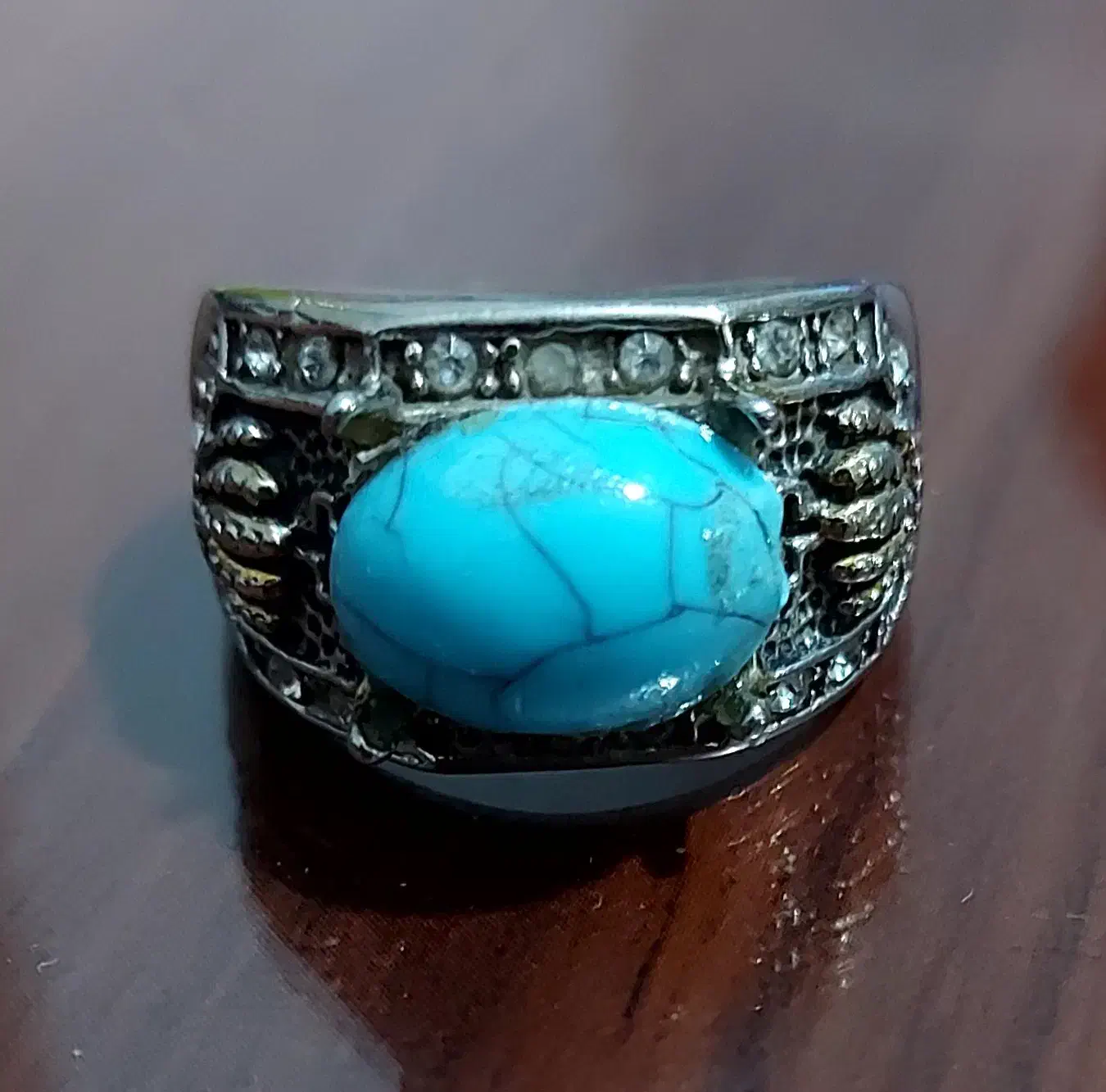 انگشتر مردانه فیروز|جواهرات|سنندج, |دیوار