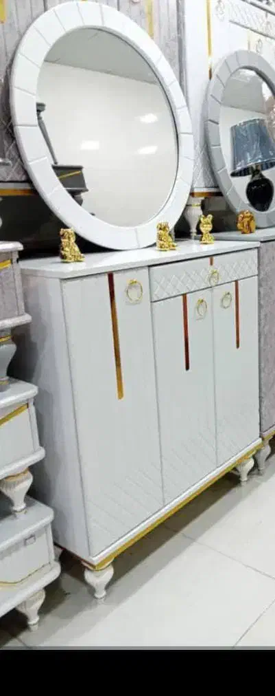 قرعه ی جا کفشی و آیینه با|جاکفشی، کمد، دراور|کرخه, |دیوار