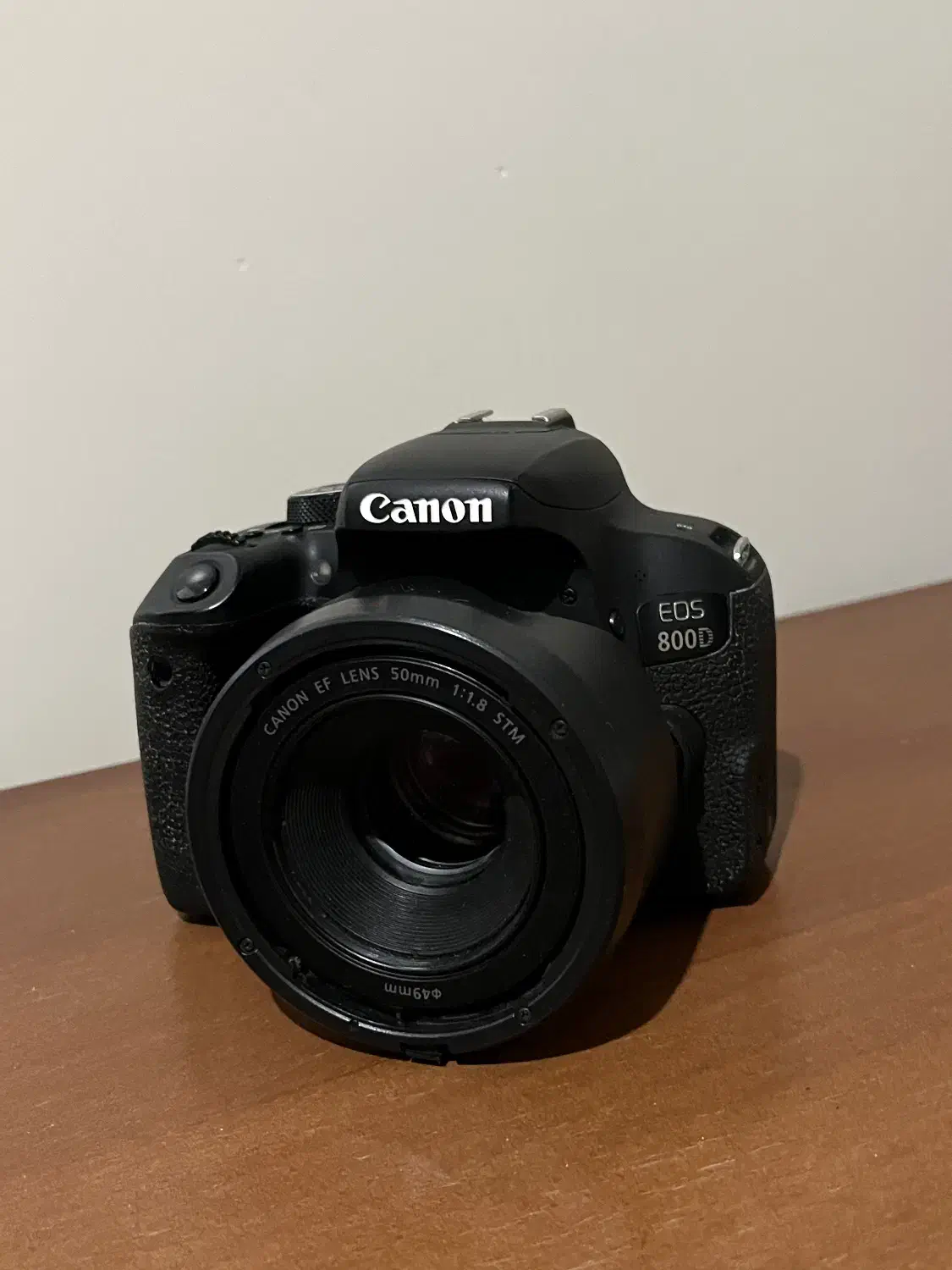 دوربین ۸۰۰D کنون به همراه لنز ۵۰ ۱/۸|دوربین عکاسی و فیلمبرداری|قزوین, |دیوار