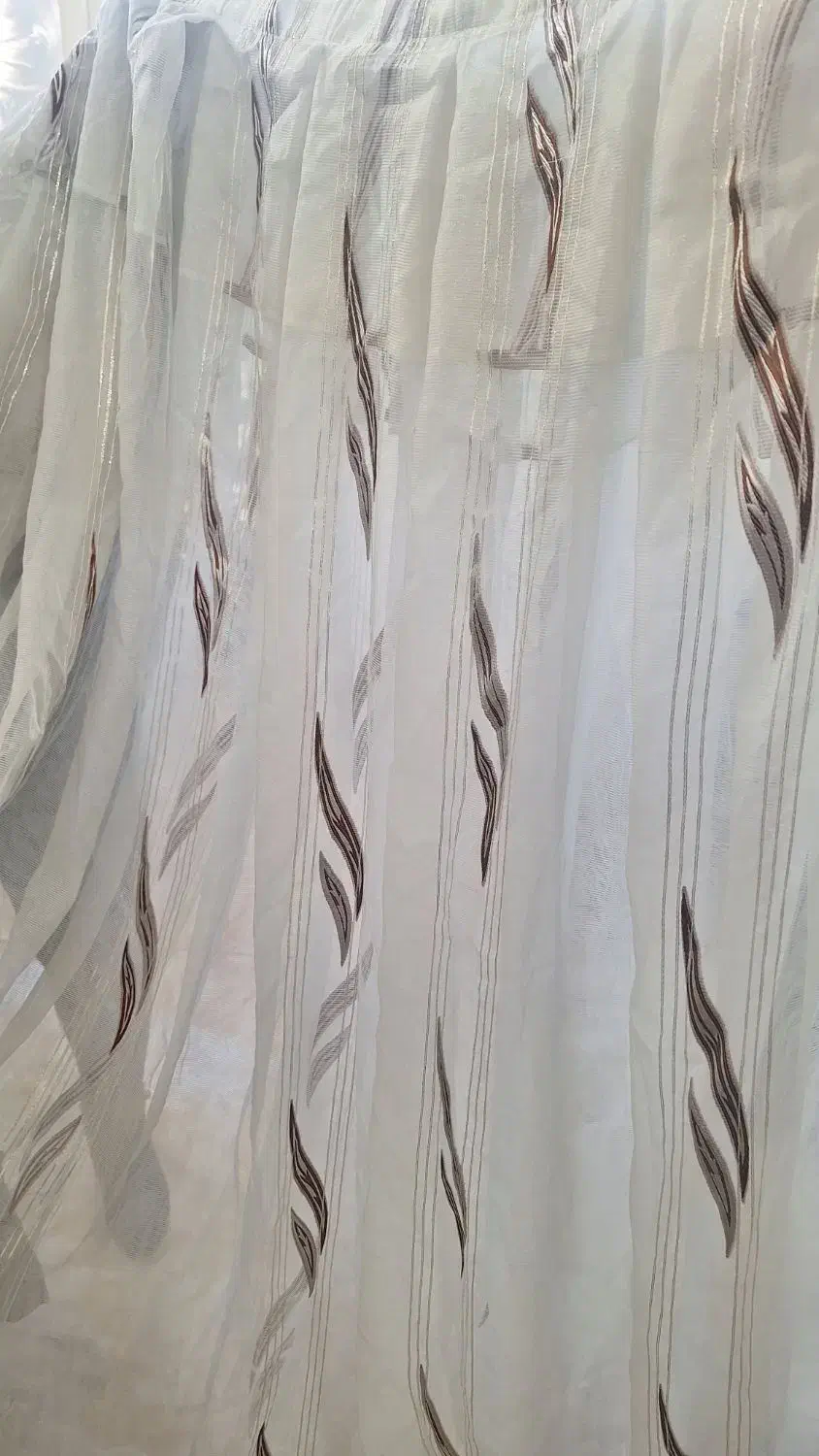 فروش پرده حریر گلدار|پرده، رانر، رومیزی|سهند, |دیوار