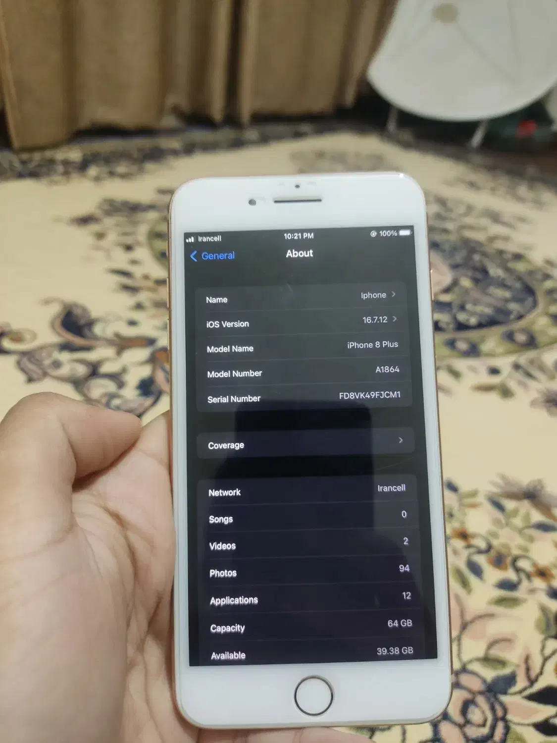 iphone 8 plus|موبایل|مسجد سلیمان, |دیوار