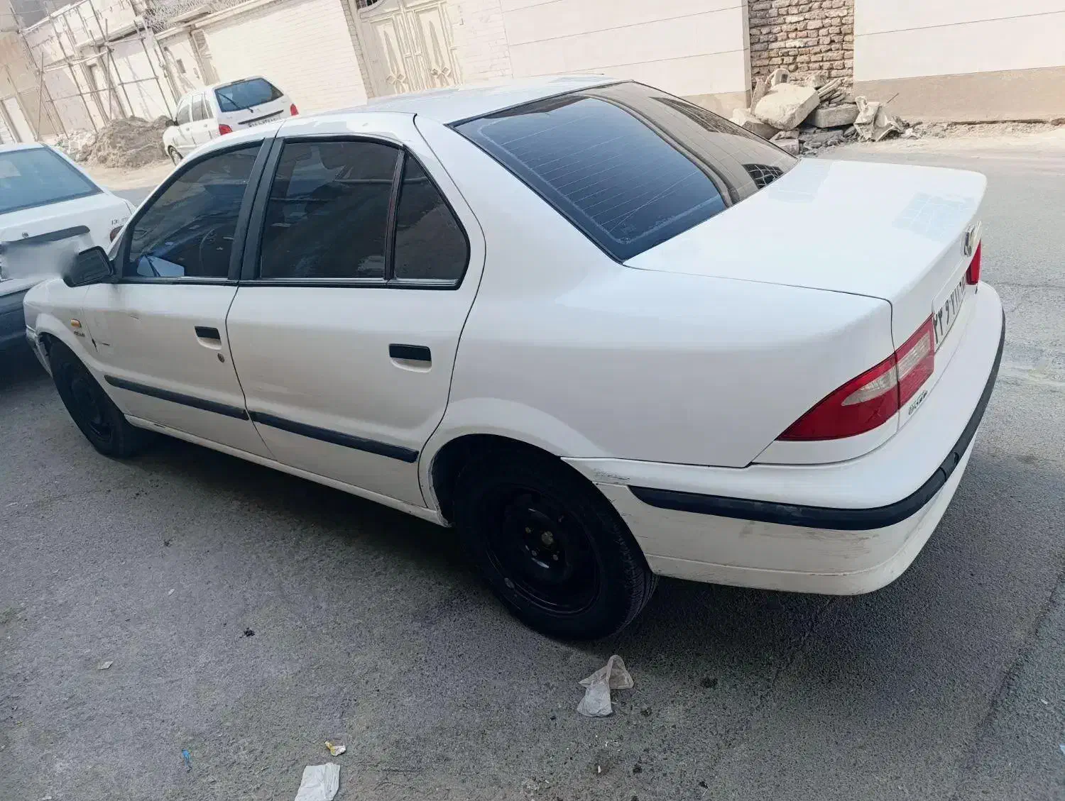 سمند ef7 مدل ۹۶ رنگ سفید بدون رنگ|خودرو سواری و وانت|زاهدان, |دیوار