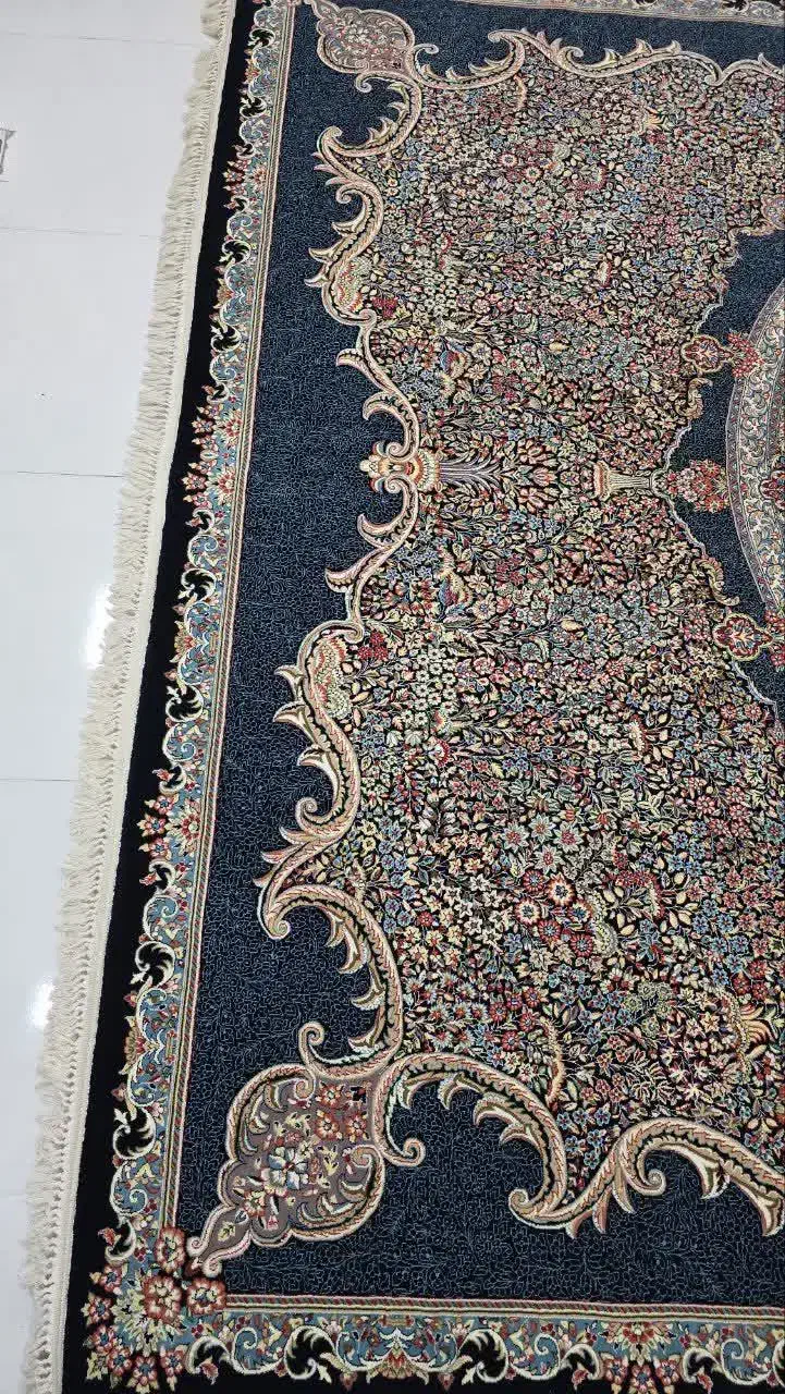 دو تخته فرش12متری700شانه دستبافت گونه|فرش|ایلام, |دیوار