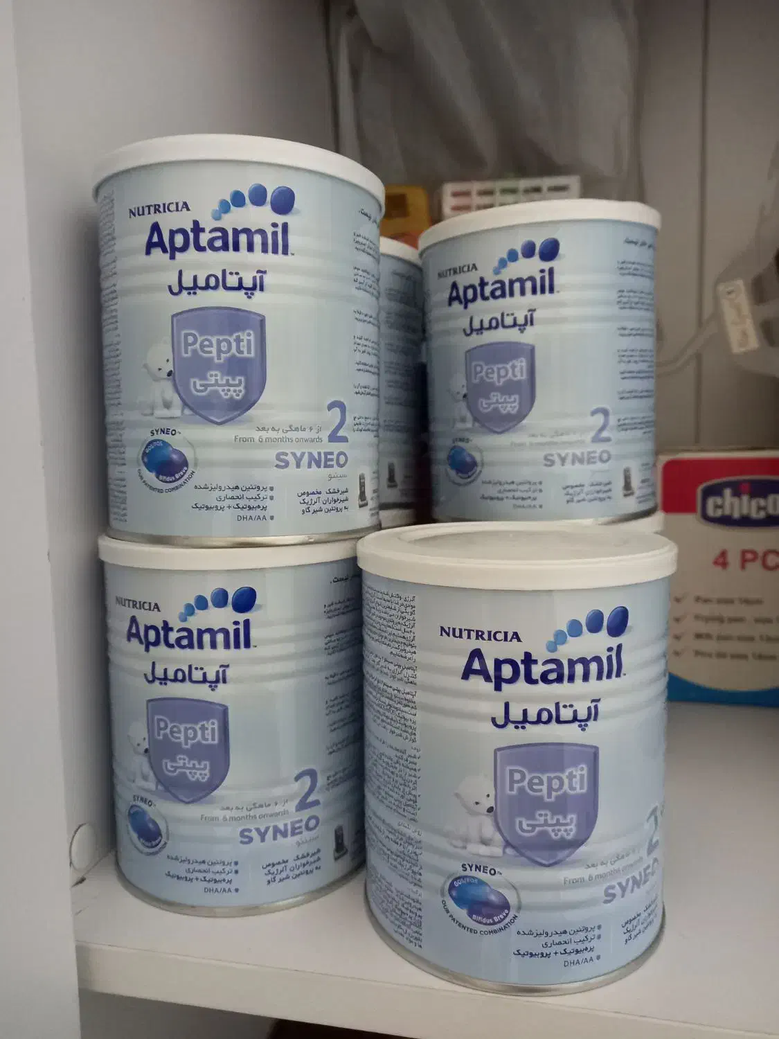 قوطی خالی شیر خشک|ظروف نگهدارنده، پلاستیکی، یک‌بارمصرف|کرمانشاه, |دیوار