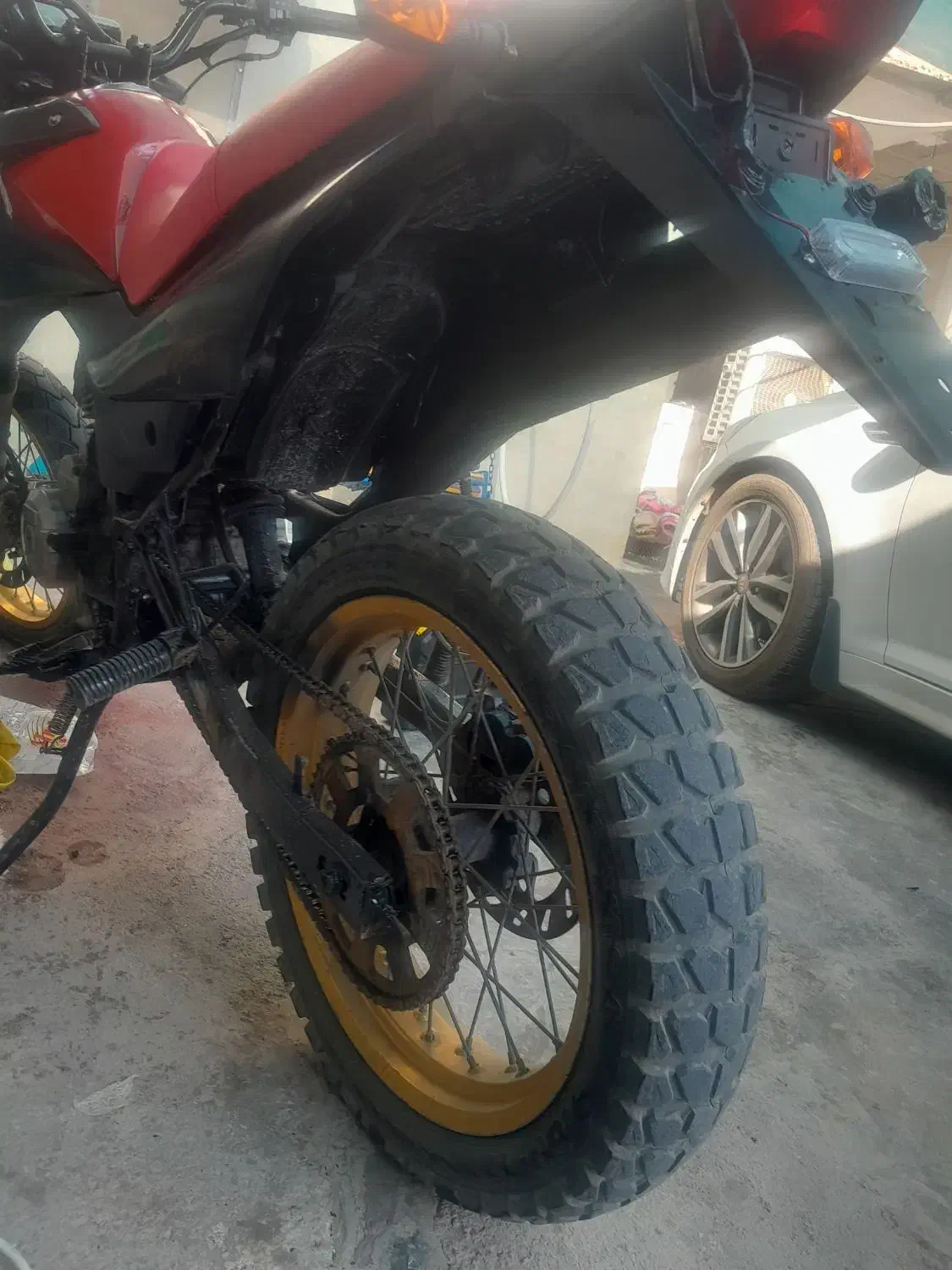 زیپ استار 200cc|موتورسیکلت|امیدیه, |دیوار