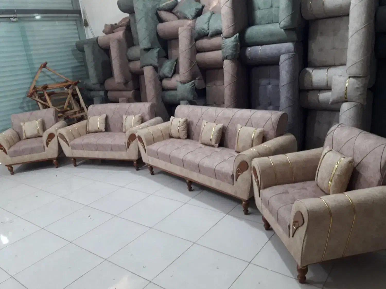 فروش ویژه مبلمان راحتی ترک‌نشین (تولیدی مبل قم)|مبلمان خانگی و میز عسلی|قم, ولیعصر|دیوار