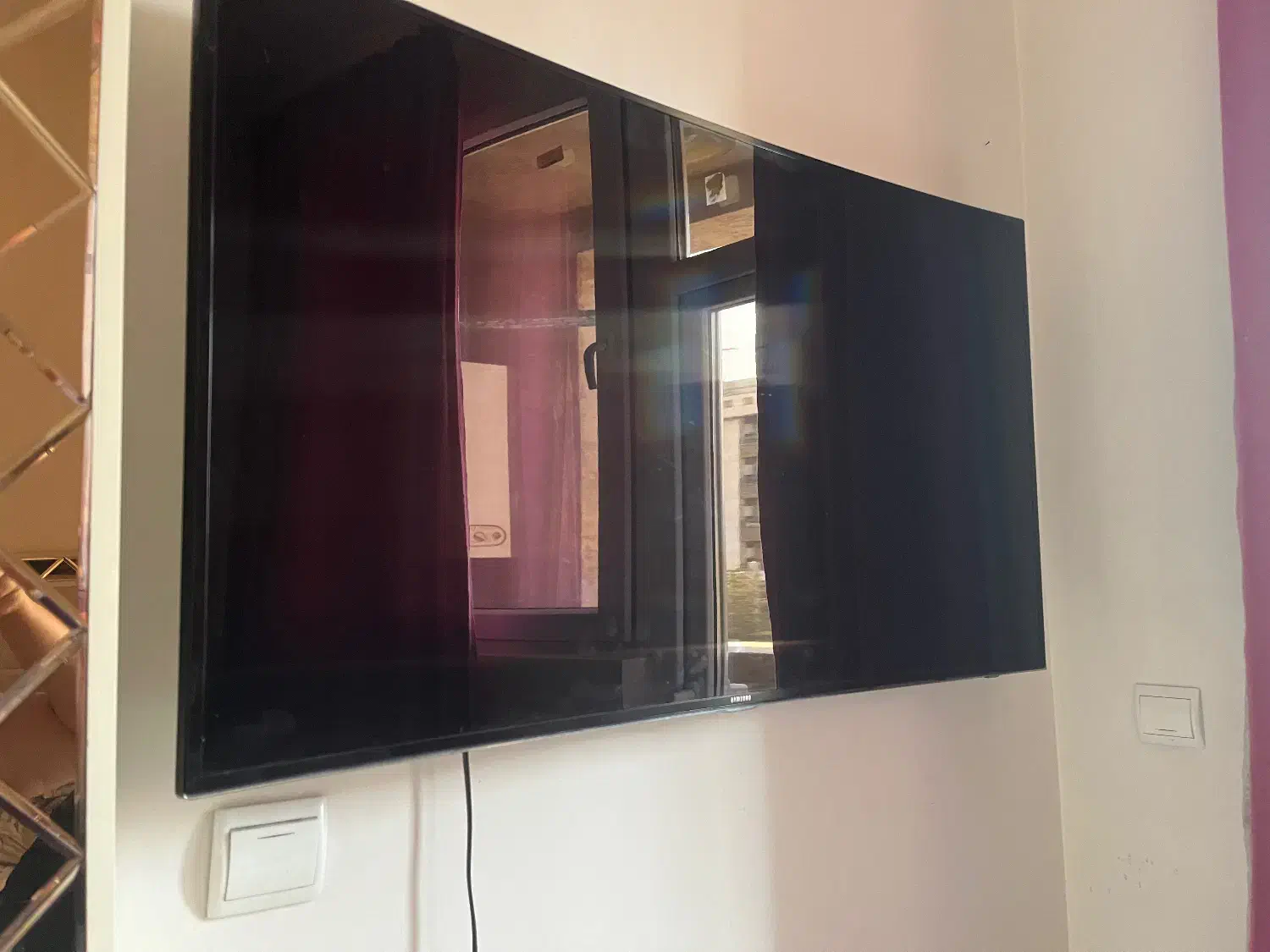 ال ایدی محدب سامسونگ ۴۸ اینچ|تلویزیون و پروژکتور|تهران, جنت‌آباد مرکزی|دیوار