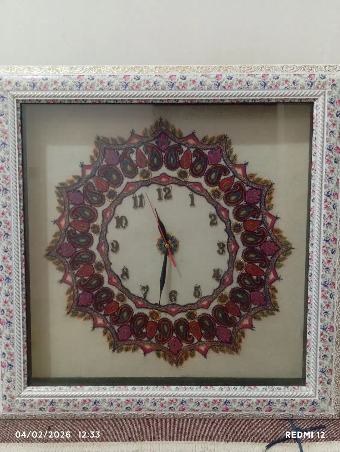 پته ساعت|ساعت دیواری و تزئینی|سیرجان, |دیوار