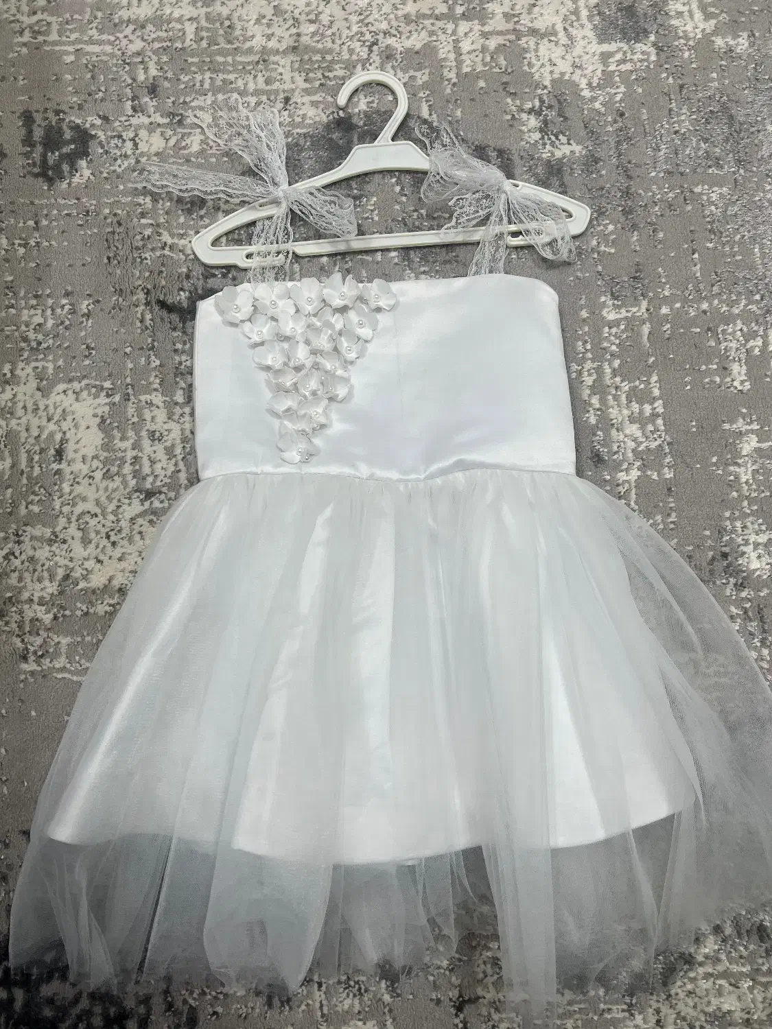 لباس عروس بچگانه دوخت مزونی و کاملاً نو|کفش و لباس بچه|لنگرود, |دیوار