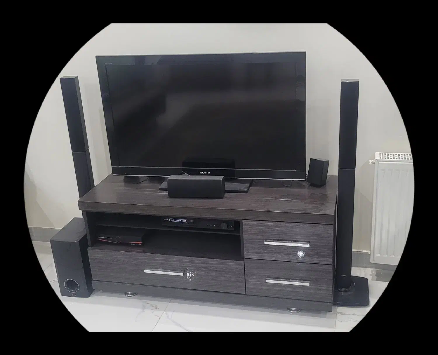 تلویزیون سونی براویا ال سی دی ۴۰ اینج سونی|تلویزیون و پروژکتور|تهران, شهرک آزادی|دیوار