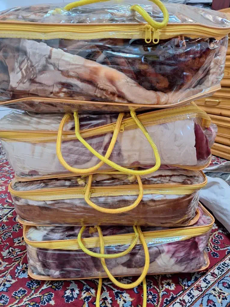 لحاف وتشک ۲۰ دست صفر۵ عدد پتوی گلبافت یک نفره|رختخواب، بالش، پتو|تالش, تالش|دیوار