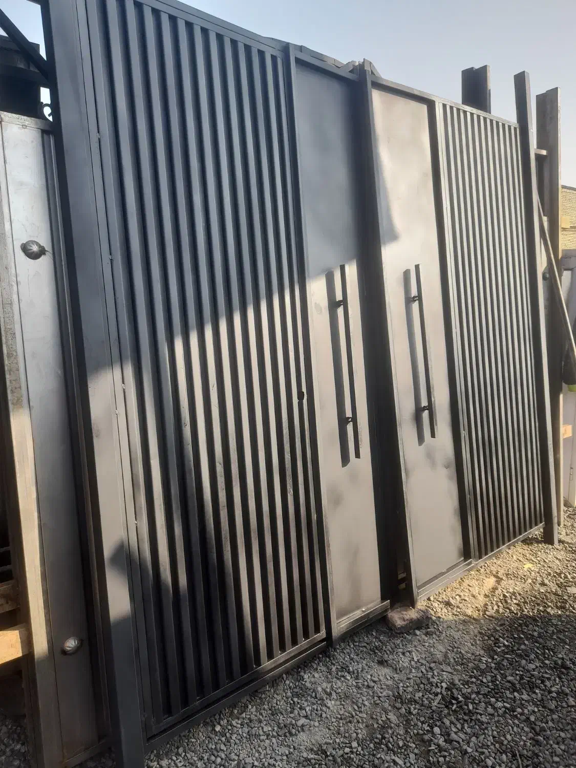 درب یک لنگه5131212تک نفررو عابررو ورودی حیاط065565|مصالح و تجهیزات ساختمان|آفتاب, |دیوار