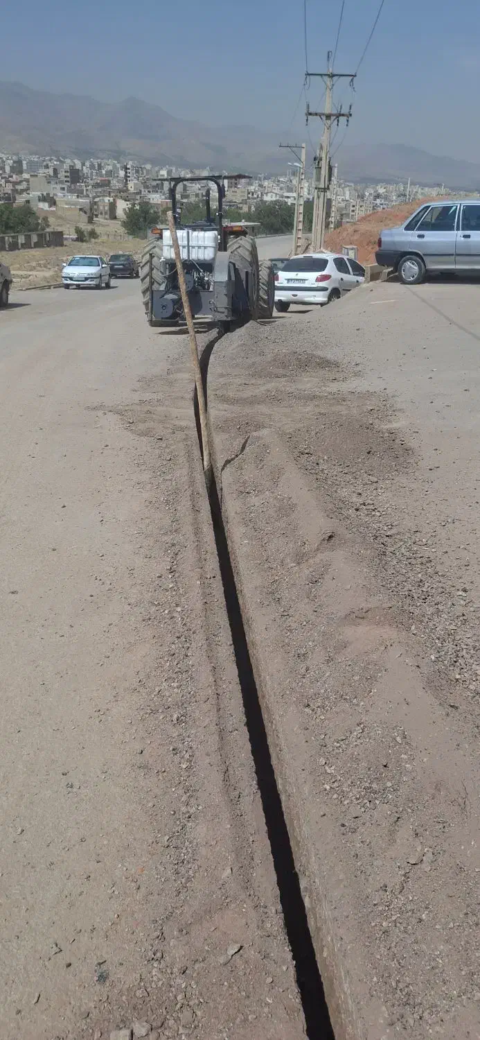 ترنچر تراکتوری(کاتر)|خدمات پیشه و مهارت|قزوین, |دیوار