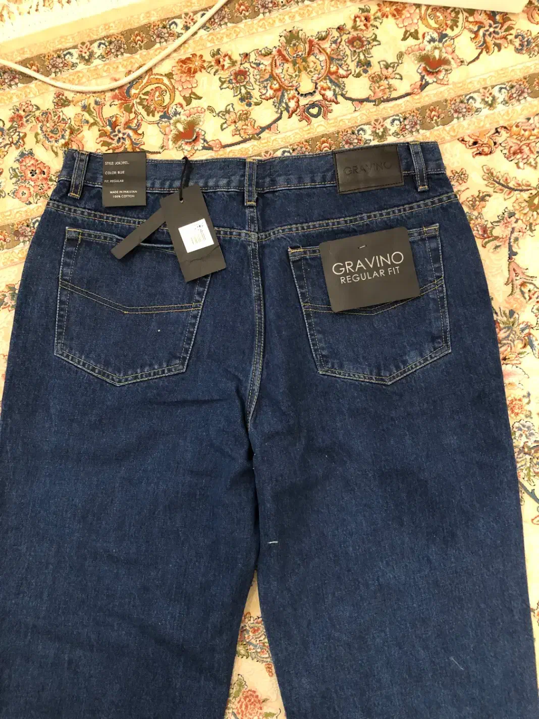 شلوار جین تن خور راسته رگولار|لباس|خرمشهر, |دیوار