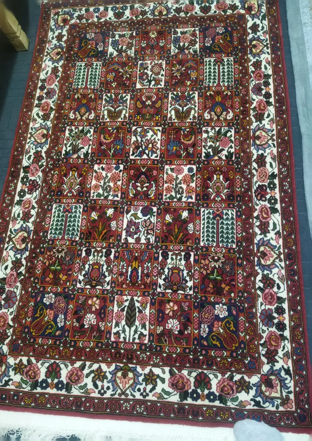 قالی دست بافت 1*1/5|فرش|شهرکرد, |دیوار