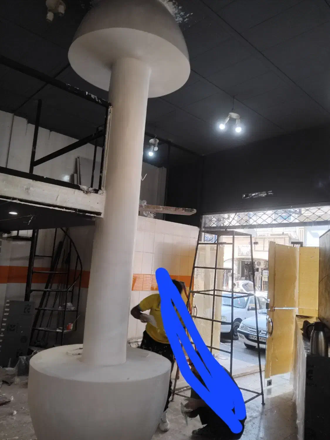 گچکاری.سیمانکاری.کفسازی.تخریب وبازسازی. وشیب بندی|خدمات پیشه و مهارت|دزفول, |دیوار