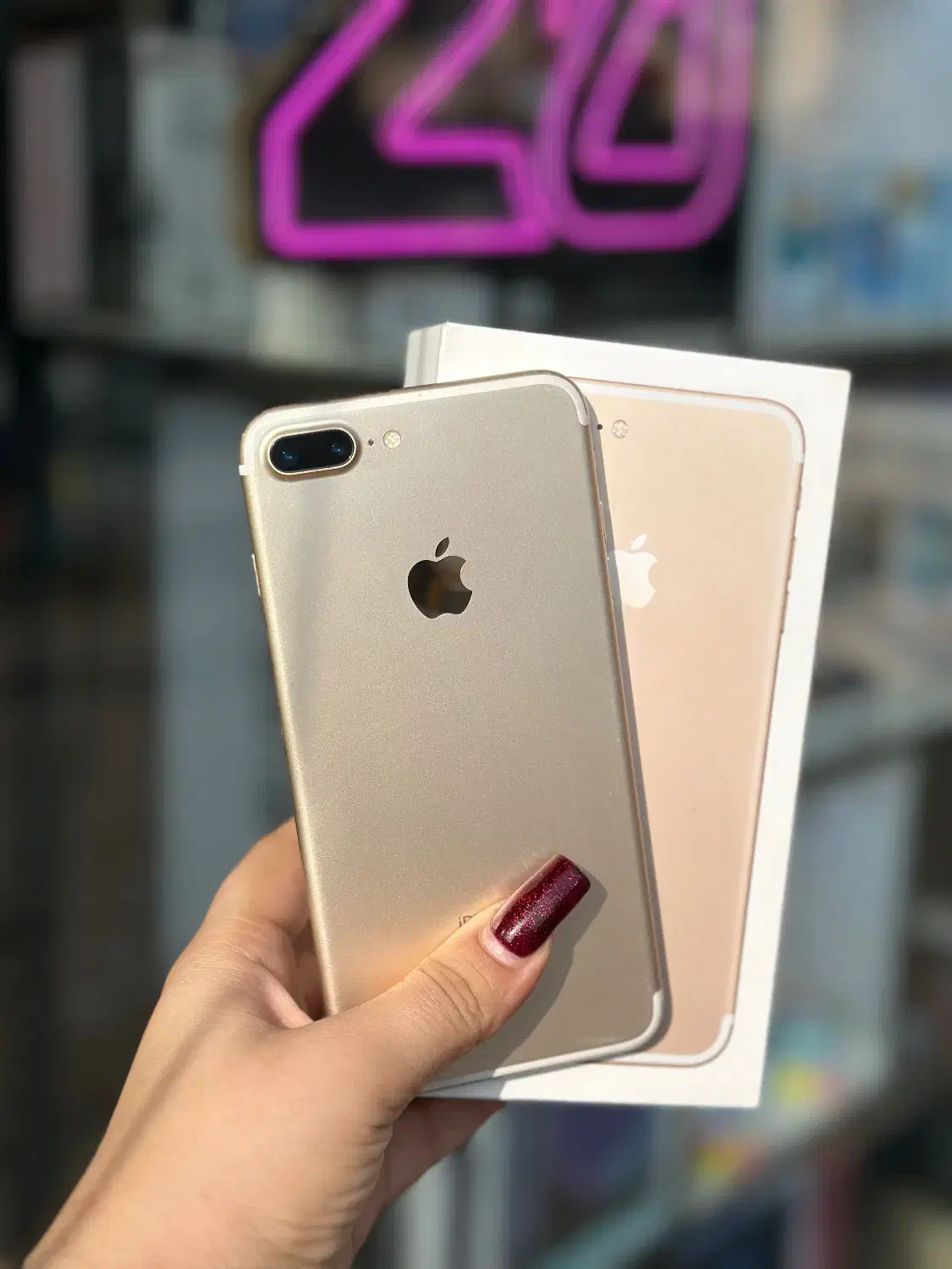آیفونiphone 7plus باطری100%کاملا سالم بدون ایراد|موبایل|تبریز, |دیوار
