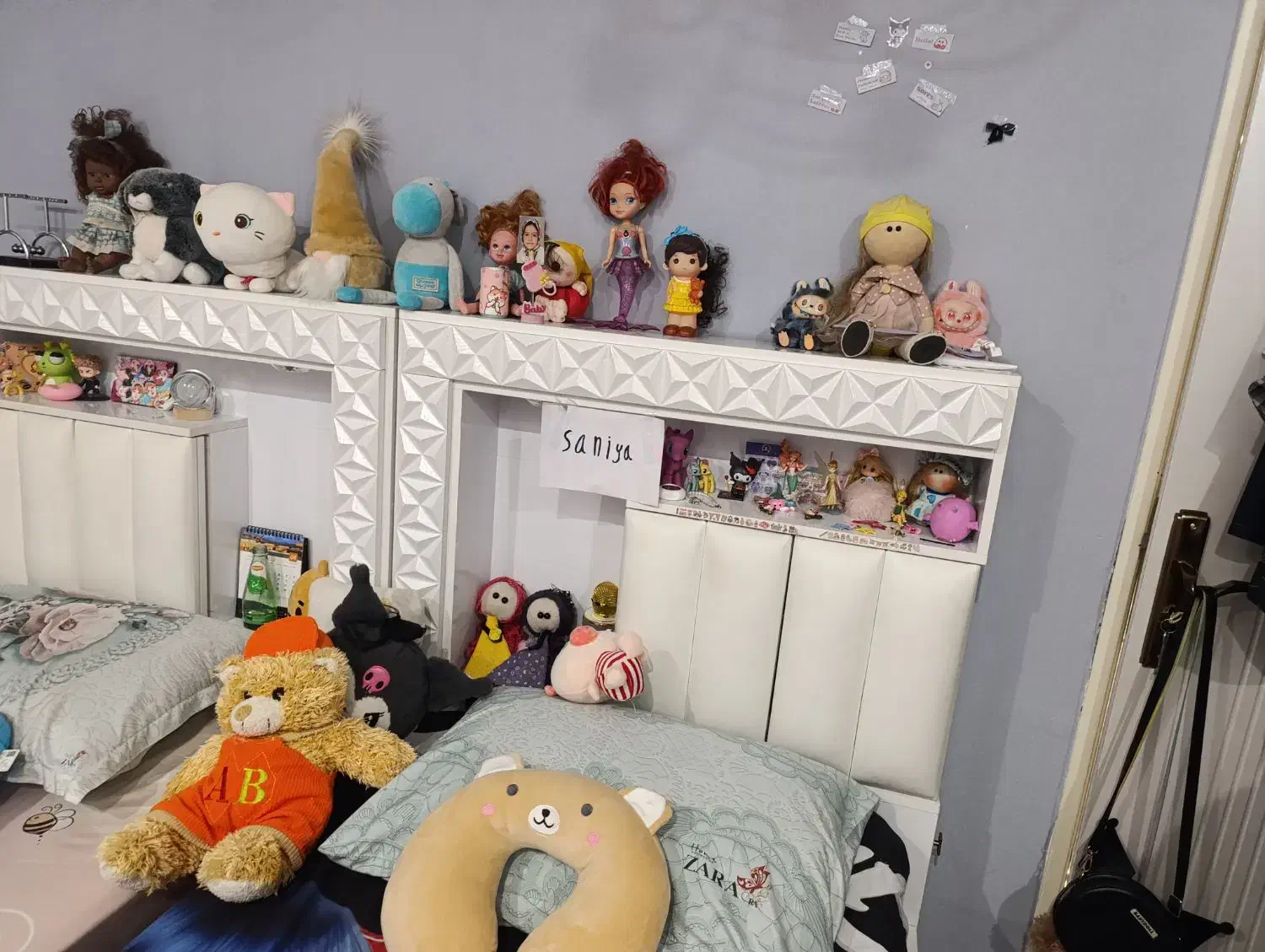 دو عدد تخت نوجوان تمیز و سالم|تخت و سرویس خواب|کرج, کوی امامیه|دیوار