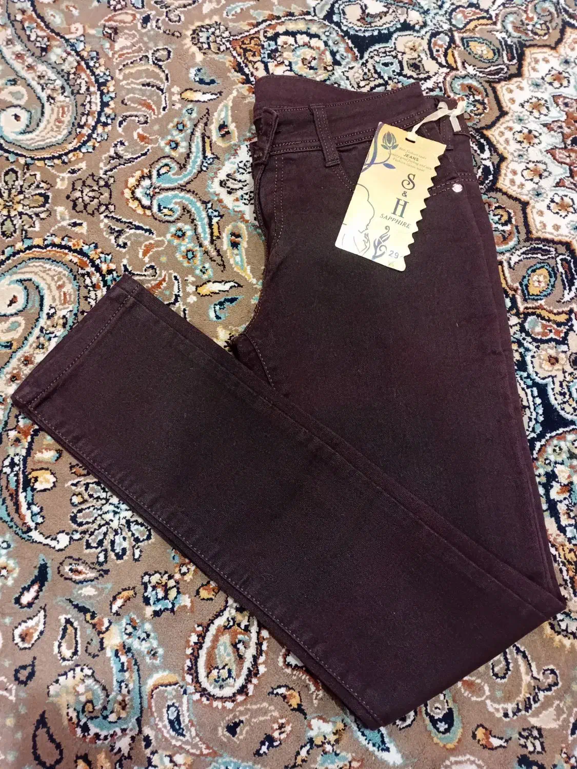 شلوار لی و چرم|لباس|ایذه, |دیوار