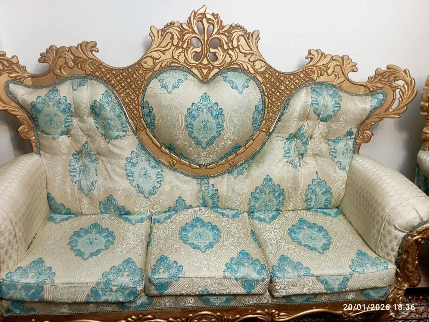 مبل سلطنتی|مبلمان خانگی و میز عسلی|رشت, یخسازی|دیوار