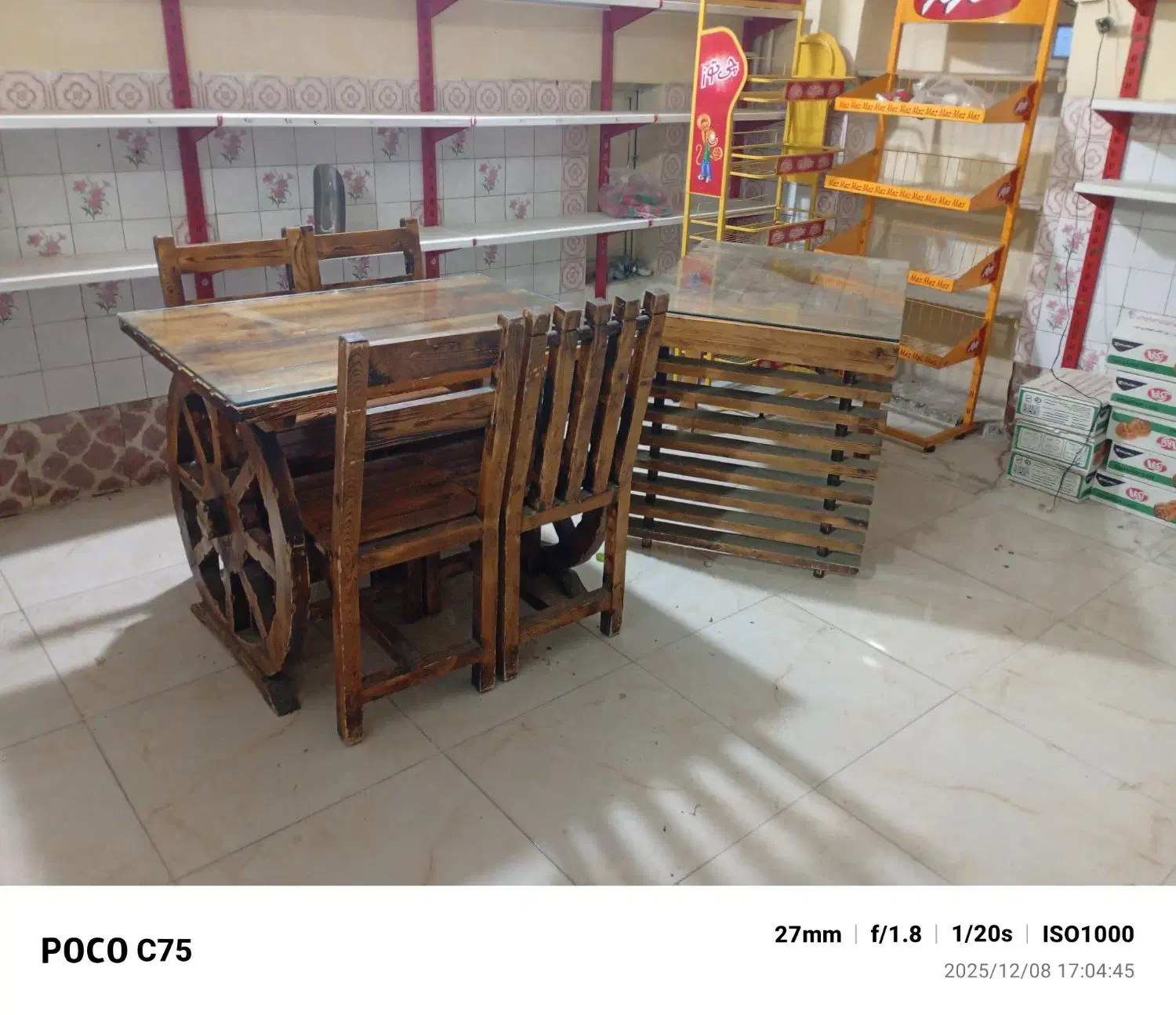 میزو صندلی تختی روسی|میز و صندلی غذاخوری|خواجه, |دیوار