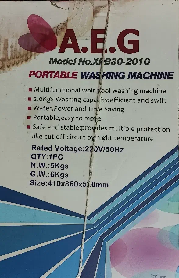 مینی واشA.E.G|ماشین لباسشویی و خشککن لباس|خمینیشهر, |دیوار