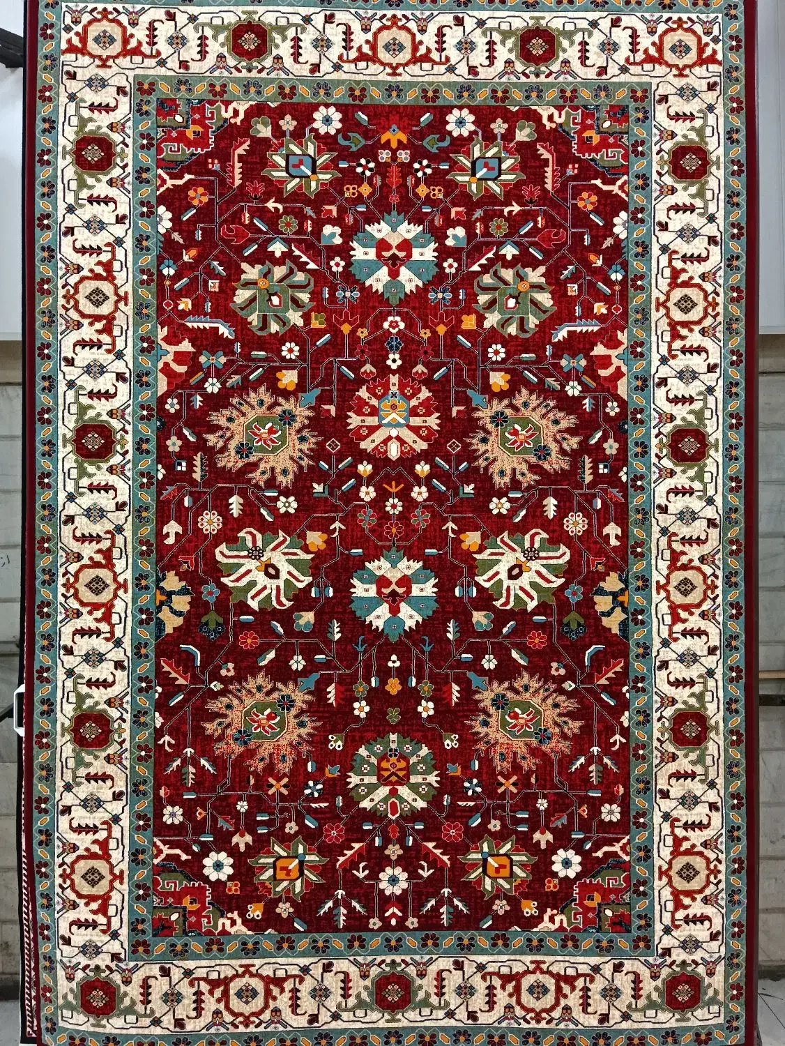 فرش مشهد (تمام نخ)|فرش|تهران, هرندی|دیوار