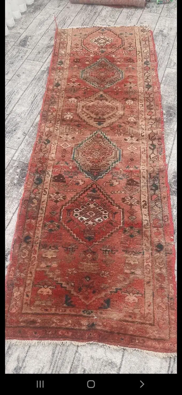 فرش دستباف کناره قدیمی|فرش|همدان, |دیوار