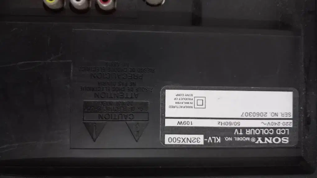 تلویزیون LCD برندSONY اینچ32|تلویزیون و پروژکتور|گرگان, |دیوار