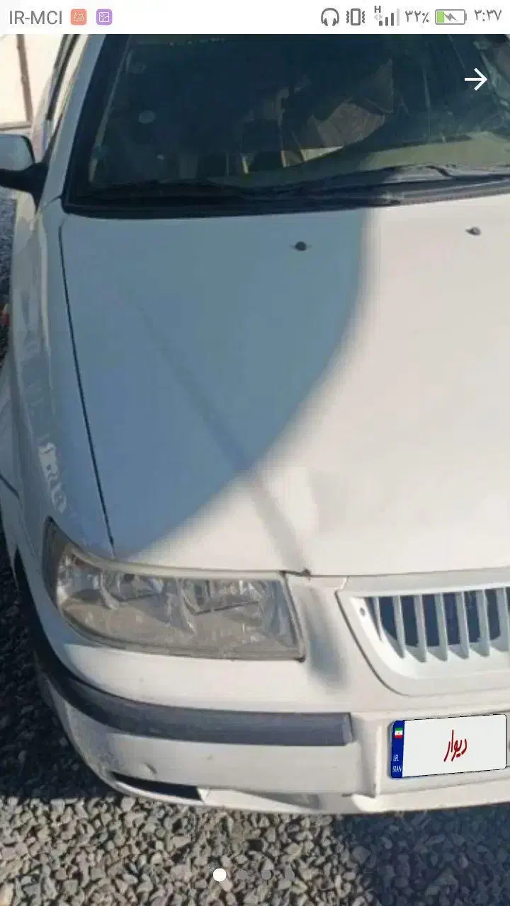 سمندای اف سون96معاوضه باتاکسی برون شهری|خودرو سواری و وانت|فارسان, |دیوار