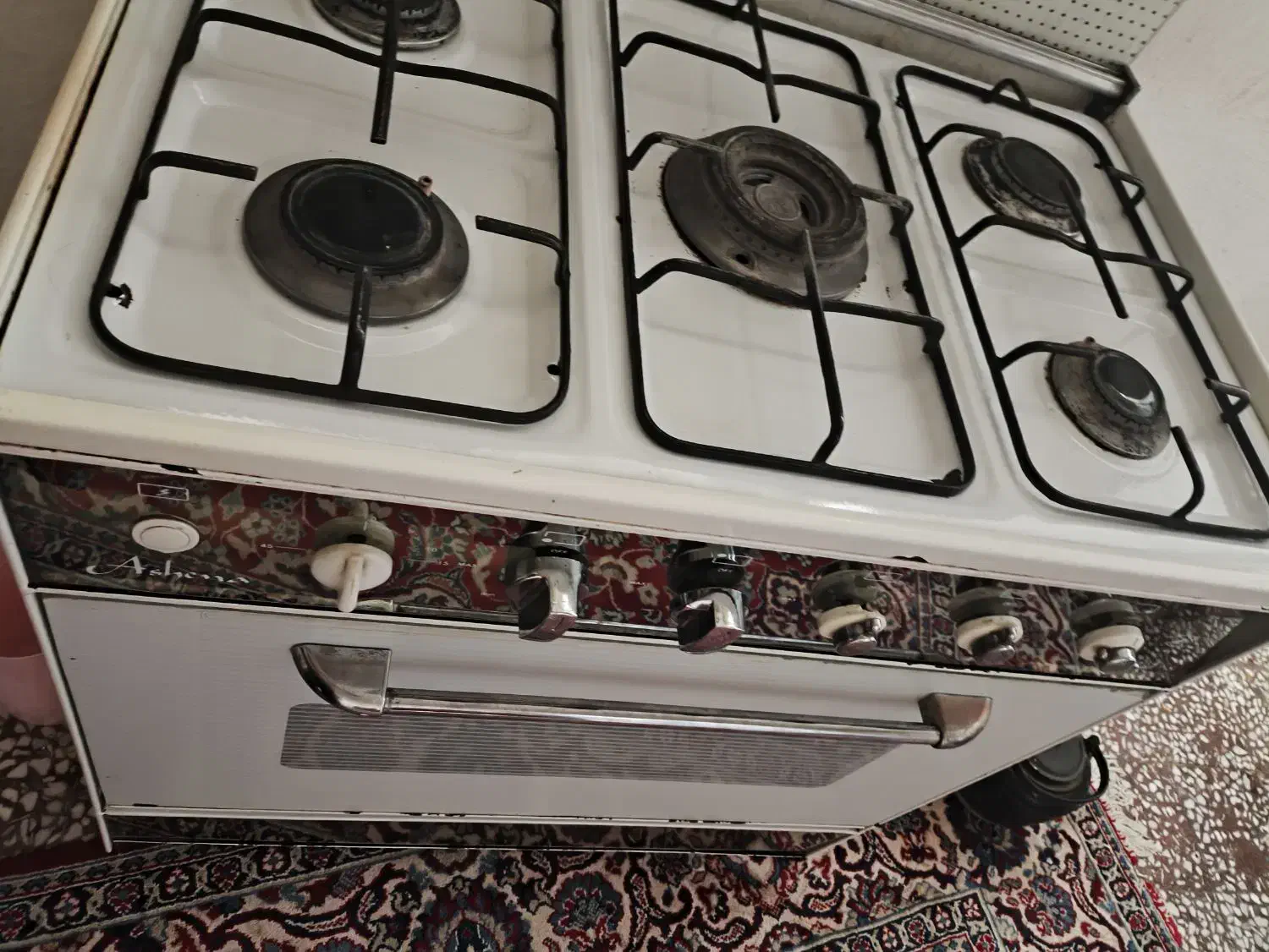 گاز طرح فر ۵ تا شعله داره|اجاق گاز و لوازم برقی پختوپز|کوهدشت, |دیوار