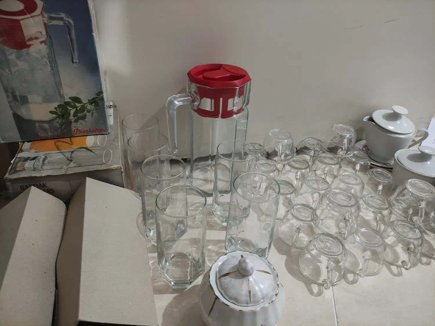 استکان پارچ لیوان قندون|ظروف سرو و پذیرایی|تهران, سلسبیل جنوبی|دیوار