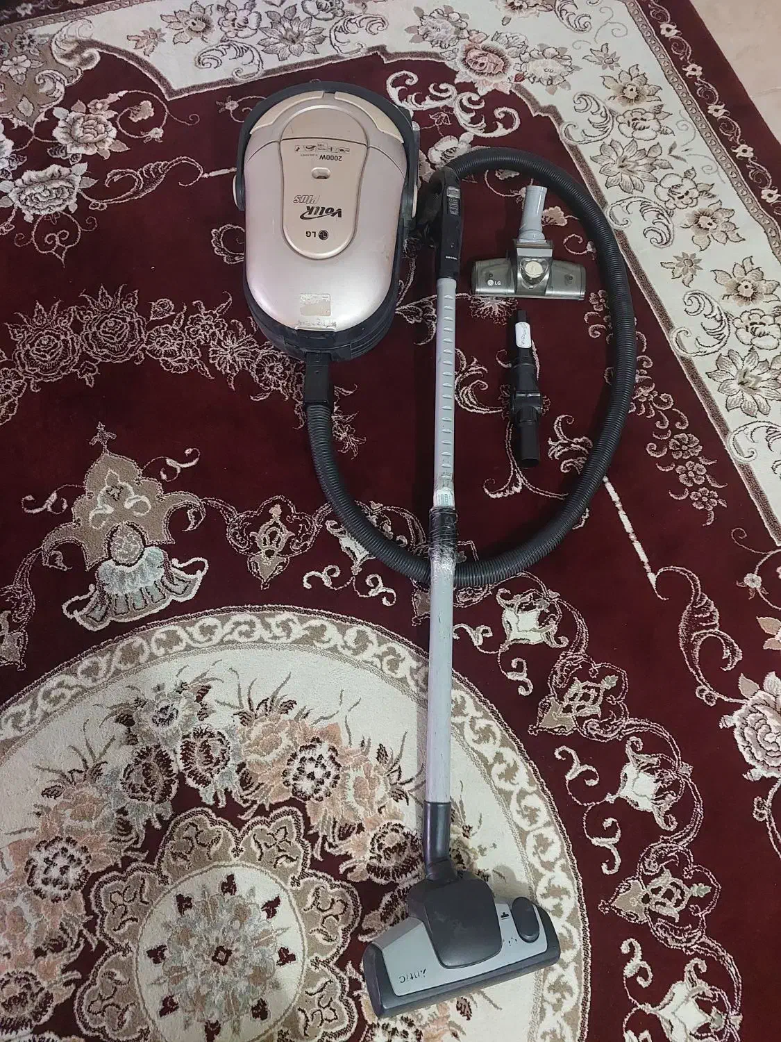 جارو برقی دوکاره همراه با بخار شور  ال‌جی|جاروبرقی، جارو شارژی، بخارشو|خرم‌آباد, |دیوار