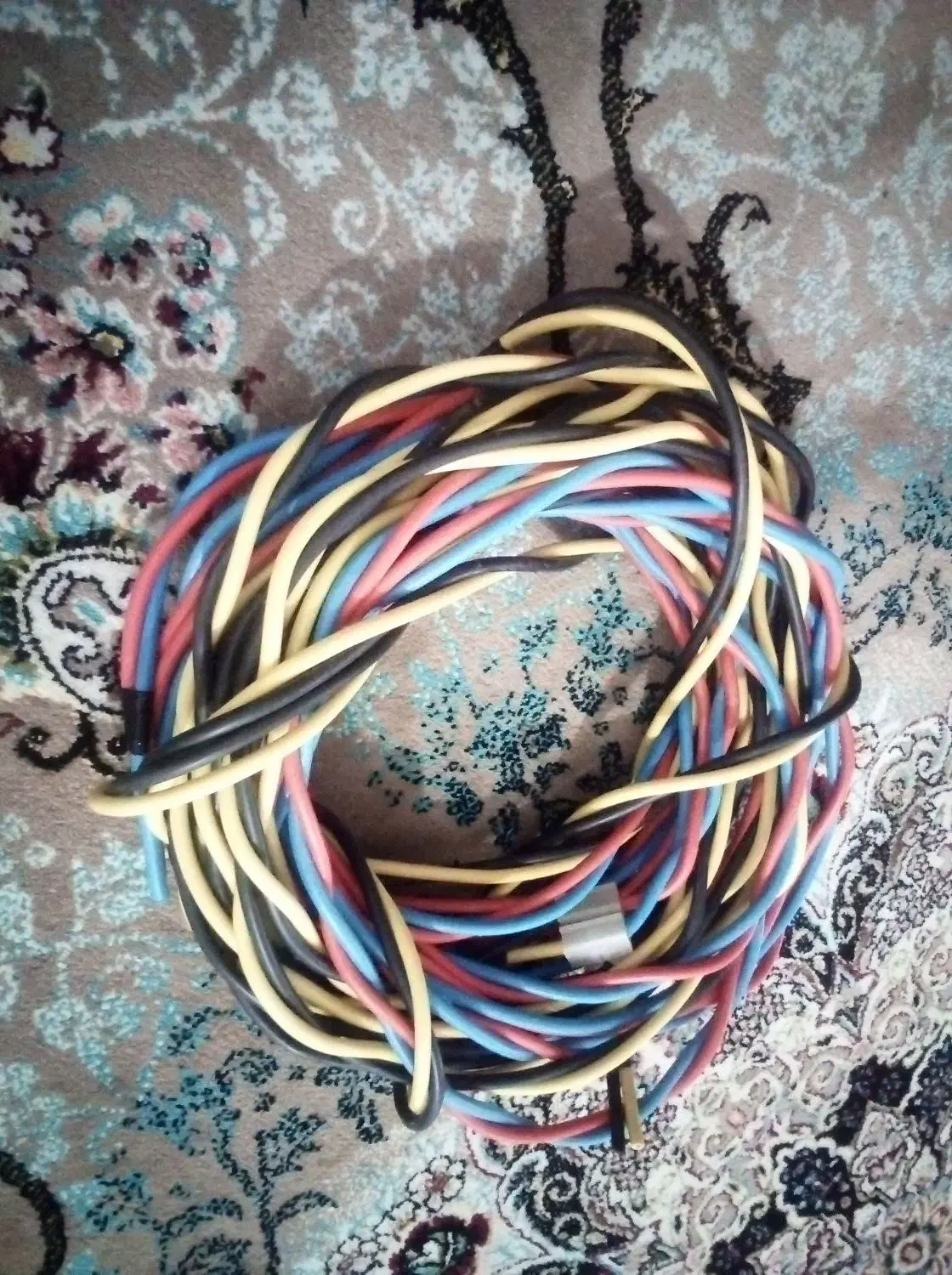 فروش سیم سیارکابل14مترنواستفاده نشده|مصالح و تجهیزات ساختمان|شاهین دژ, |دیوار