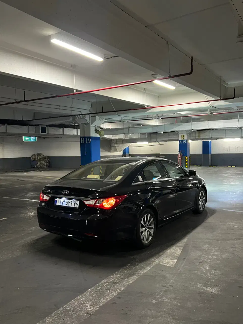 هیوندای سونوتا yf ۲۰۱۳بیرنگ مشکی الماسی تک برگ سند|خودرو سواری و وانت|تهران, ارم|دیوار