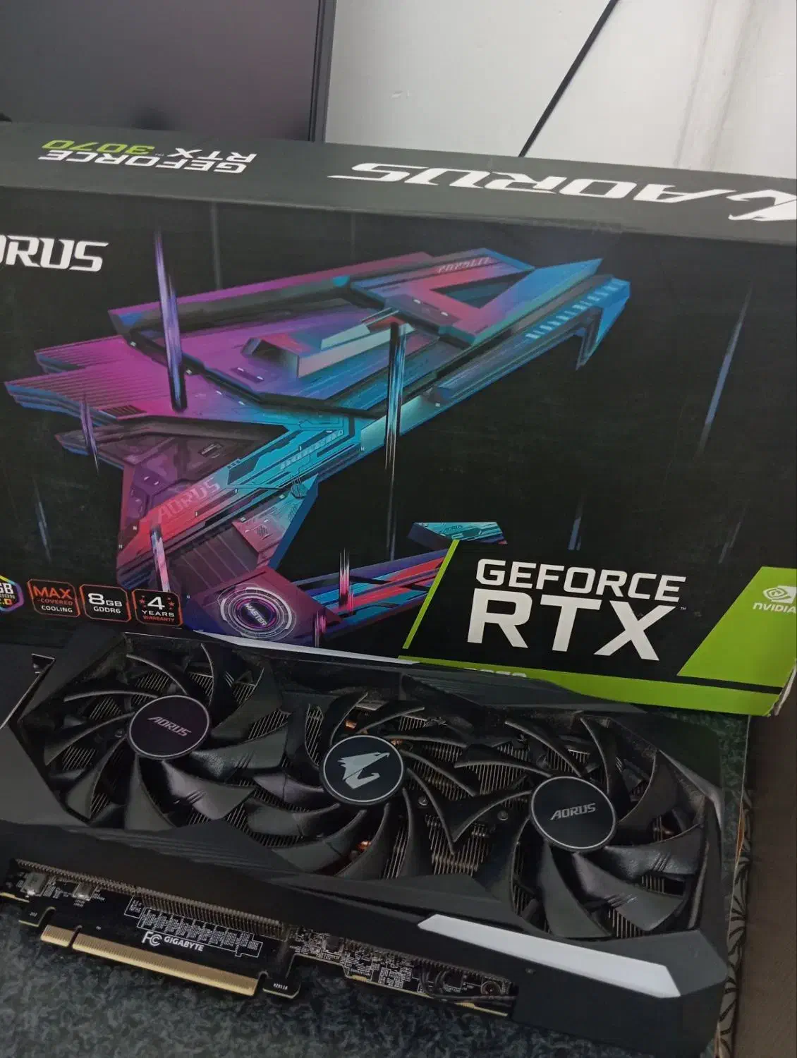 RTX 3070 Aorus Master|قطعات و لوازم جانبی رایانه|تهران, ونک|دیوار