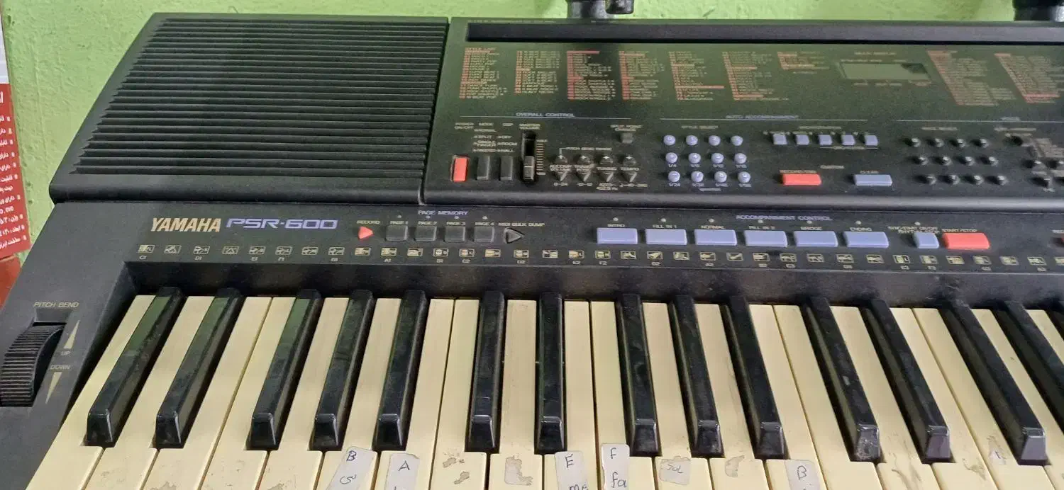 ارگ آموزشی|پیانو، کیبورد، آکاردئون|دورود, |دیوار